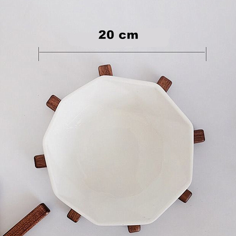 Elegancia en Madera Nogal (UNA UNIDAD DE 3 PROTECTORES + OTRA DE REGALO)