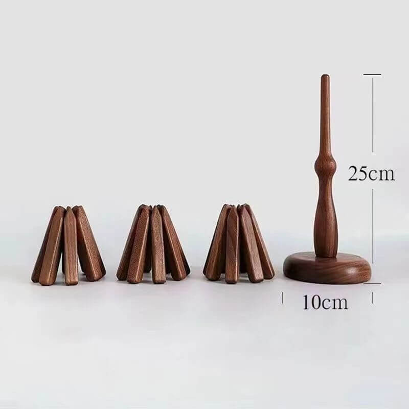 Elegancia en Madera Nogal (UNA UNIDAD DE 3 PROTECTORES + OTRA DE REGALO)
